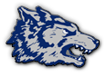 logo-Michigan-City-Wolves Michigan City high school logo. A blue and silver wolf head.