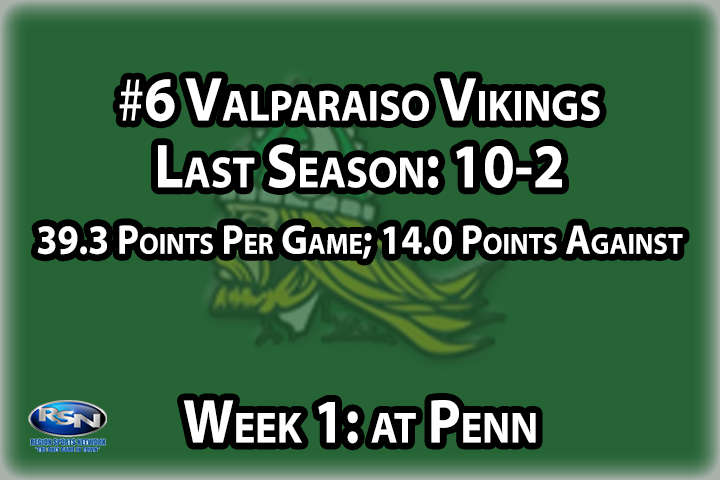 All teams face graduation losses, but few teams in the Region will feel that effect as much as the Vikings, who graduated a ton of talent from last year’s sectional championship squad. Still, this is a program that has earned the benefit of the doubt, so while there might be some early season growing pains as new players get used to the Friday night lights, we’re confident that this will turn into a team that other teams won’t want to play late in the season.