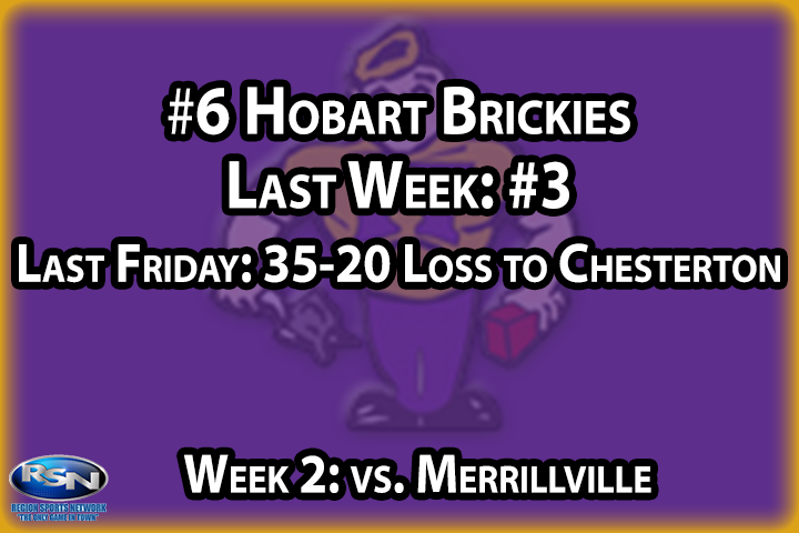 The opening week matchup against Chesterton hasn’t been exactly kind to the Brickies since the series started in 2017 as Hobart has won only two of the six meetings. But the good news for Brickie fans is that a loss to the Trojans isn’t exactly an omen for things to come, as Hobart has had a winning record in each of those seasons - so it's not time to panic just yet. We can’t exactly say it gets easier this week with Merrillville (more on them later) coming to The Brickyard on Friday, but at least we know Hobart will be battle tested as the season goes on.
