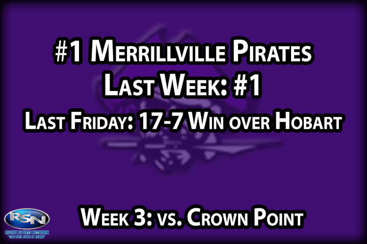It wasn’t the prettiest of performances last week against Hobart, but Merrillville did what good teams do, even on off days - go on the road and find a way to pick up a win. The Pirate defense has been stifling this season, holding Andrean and Hobart, two highly ranked teams to a combined 14 points. Can the Bucs continue that lockdown defense against the Bulldogs, who come to the Purple Palace on Friday looking for the upset? They will if they want to hold on to their #1 spot in the poll.