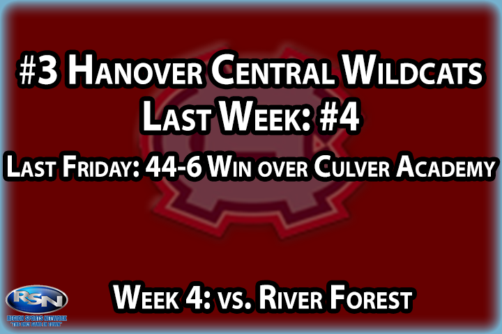 Not only do the Wildcats have the fifth best scoring defense in the state, allowing just four points per game surrendered, they have the 13th best scoring totals at 48 points per game. Yeah, that’s a recipe for success on the field. The Cats are even #10 in this week’s state-wide AP rankings, so they’re finally starting to get some attention outside of the Region. Expect more outsider’s to look at what’s going on in Cedar Lake, as Hanover has the chance to put up big numbers all season.