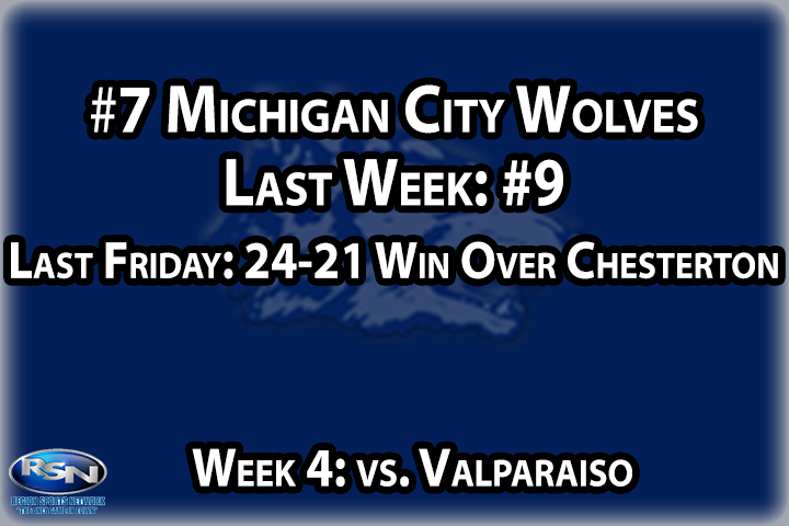 On the precipice of falling out of the rankings, the Wolves saved their spot in the RSN Top 10, and potentially their season, by going on the road to beat Chesterton in Week #3. With the Vikings of Valpo coming to Ames Field on Friday, there’s no time to rest on the laurels of last week’ s win (is there ever in the Duneland?),. Was the over Chesterton a turning point for City or just a single game they were able to pull out? We could find out this week.